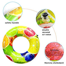 Load image into Gallery viewer, 3 PCS-Beach floats sets, Pool Float for Adults and Kids, Swim Ring Tube for Kids , Pool Floats with 2 Handles, Beach floats Suitable for adults and kids (S+M+L)
