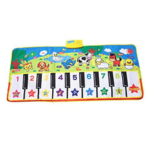 Load image into Gallery viewer, Children Musical Piano Mat, Kids Keyboard Play Mat 53.1522.83inch Carpet Kid Early Education Blanket Toy Gift for Girls Boys Toddlers
