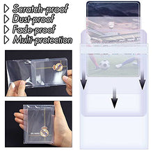 Load image into Gallery viewer, 100 ct Toploaders Trading Card Sleeves Holder, Hard Plastic Top Loaders Penny Card Sleeves Card Protectors Fit for Baseball Cards, MTG, Yugioh Card (Include 100 Thick Sleeves &amp; 200 Soft Sleeves)

