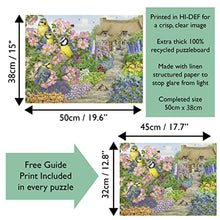 Load image into Gallery viewer, All Jigsaw Puzzles AJP13051 Cottage Garden Birds-Sarah Adams 500 Piece
