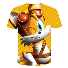 Load image into Gallery viewer, Fan Choice Boys Cartoon Sonic Clothes Girls 3D Funny T-Shirts Costume Children Spring Clothing Kids Tees Top Baby T Shirts (4T), Multicolor
