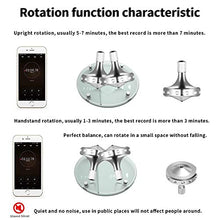 Load image into Gallery viewer, LOQATIDIS Accurate Metal Spinner Top, High Performance Stainless Steel Spinning Tops Desktop Toy for Adults, Perfect Balance Spin Long Time Upright for 5-10 Mins Handstand for 1-3 Mins (Silver)
