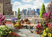 Ravensburger Rooftop Garden 500 Piece Large Format Jigsaw Puzzle for Adults - Every Piece is Unique, Softclick Technology Means Pieces Fit Together Perfectly