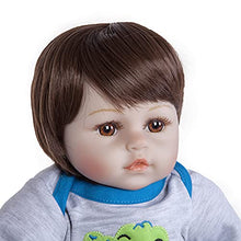 Load image into Gallery viewer, YANRU Realistic Silicone Baby Doll Soft to The Touch,19 Inch Handmade Lifelike Rebirth Doll
