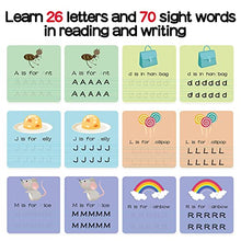 Load image into Gallery viewer, Panda Juniors Alphabet Flash Cards, Write and Wipe Practice Card Sight Words Flash Cards Kindergarten ABC Flashcards, Educational Toys for 3 4 5 6 7 8 Years Old (30 Flashcards and Marker)
