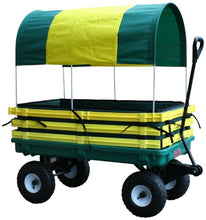 Load image into Gallery viewer, Millside Industries Trekker Wagon with Yellow Poly Rack Set
