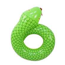 Load image into Gallery viewer, BESPORTBLE 1 Pc Swim Ring Lifelike Funny Snake Shaped Swim Tube Swimming Ring Inflatable Ring for Swimming Pool Summer Beach Outdoor
