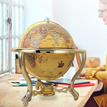 Load image into Gallery viewer, Mini Globe Globe, Antique Globe, for Gift for Teaching(25CM, Blue)
