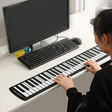 Load image into Gallery viewer, Vikye Keyboard Piano, 61-Keys Soft Silicone Electronic Digital Keyboard Piano, Perfect for Children
