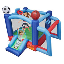 Load image into Gallery viewer, Kinbor Bounce House for Kids - Inflatable Bouncer with Blower, Jumping Castle Playhouses with Slide Indoor Outdoor
