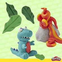 Load image into Gallery viewer, Play-Doh Dinosaur Theme 13-Pack of Non-Toxic Modeling Compound with 2 Cutter Shapes, 2 Roller Tools, and Scissors (Amazon Exclusive)
