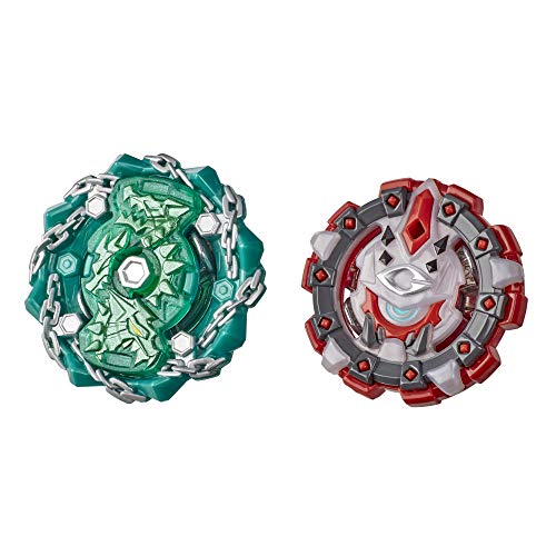 Beyblade Burst Rise Hypersphere Dual Pack Shield Kerbeus K5 and Behemoth Cyclops C5 -- 2 Right-Spin Battling Top Toys, Ages 8 and Up