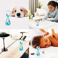 Load image into Gallery viewer, YUE ACTION Liquid Motion Bubbler Floating Sea Creatures, Diamond Shaped Liquid Timer for Fidget Toy,Autism Toys , Children Activity, Calm Relaxing and Home Ornament (Green Liquid with Fish Toys)
