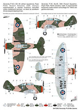 Load image into Gallery viewer, Special Hobby P-35 &#39;War Games and War Training&#39; Buidling Kit
