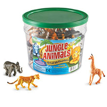 Load image into Gallery viewer, Learning Resources Jungle Animal Counters, Set of 60, 12 Animals, Ages 5+
