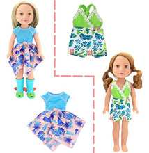 Load image into Gallery viewer, ebuddy 10 Sets Doll Clothes and Accessories for 14 to 14.5 Inch Dolls
