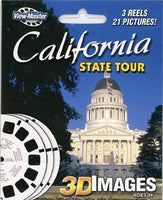 ViewMaster 3Reel Set - California State Tour - 21 3D Images