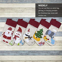 Load image into Gallery viewer, Tomaibaby Xmas Stockings Gift Bags Christmas Mini Stockings Christmas Tree Decorations Xmas Party Ornament (Random Style)
