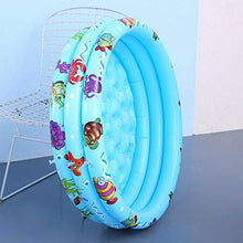 Load image into Gallery viewer, ZZK Children&#39;s Inflatable Swimming Pool Outdoor Baby Swimming Pool Portable Water Game Cylinder Baby Inflatable Swimming Pool Kids Swimming Bathing Pool,A,150X25cm
