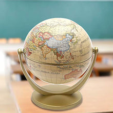 Load image into Gallery viewer, Mini World Globe Desktop Globe Rotating World Map Globe for Classroom Geography Teaching, Desk &amp; Office Decoration(12 x 15cm)
