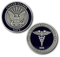 U.S. Navy Hospital Corpsman Challenge Coin
