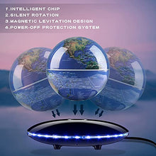 Load image into Gallery viewer, RUIXINDA Levitating Globe,Cool Gadgets Magnetic Globes Floating Globe World Map Office Decor with LED Light Base,Cool Tech Gift for Men Father Boys Boss
