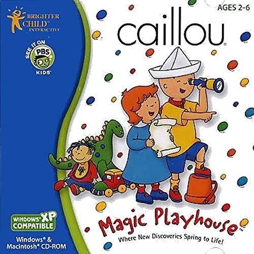 Brighter Child Caillou Magical Playhouse
