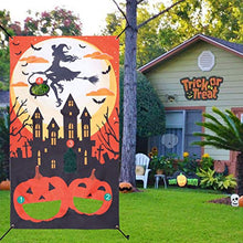 Load image into Gallery viewer, BESPORTBLE Halloween Bean Bag Toss Games Witch Decoration Bean Bag Toss Halloween Games for Kids Party Halloween Decorations
