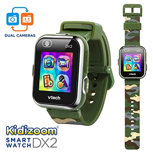 V Tech Kidi Zoom Smartwatch Dx2 Camouflage (Amazon Exclusive), Great Gift For Kids, Toddlers, Toy For