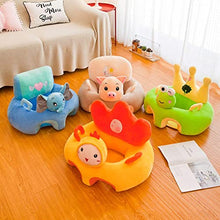 Load image into Gallery viewer, AIPINQI Baby Support Sofa, Infant Sitting Chair Safe Baby Sofa Chair Baby Sit Up Chair Back Head Protect Seat Learn to Sit Chair for Toddlers 3-24 Month Baby Floor Plush Lounger (Piggy)
