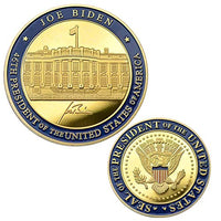 United States The 46th President Joe Biden Challenge Coins Inauguration Gift