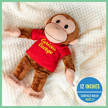 Load image into Gallery viewer, KIDS PREFERRED Curious George Press and Play Stuffed Animal with Music and Light, 12 Inches
