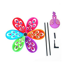 Load image into Gallery viewer, Ywengouy Peacock Colorful 3D Lovely Kids Toy Wind Spinner Windmill Toys for Yard Outdoor
