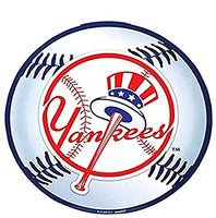 amscan 199374 New York Yankees Major League Baseball Collection Cutout Party Decoration 12 1 Ct, Multi Color