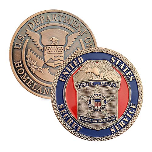 US Homeland Security Challenge Coin Law Enforcement Department Challenge Coin.