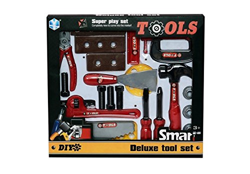 Planet of Toys Deluxe Tools Set for Kids / Children
