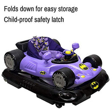 Load image into Gallery viewer, KidsEmbrace Batgirl Baby Activity Walker, DC Comics Car, Music and Lights, Purple
