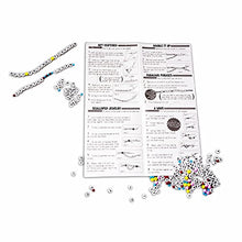 Load image into Gallery viewer, Bendon TS Shure Friendship Bracelet Mini Craft Activity Tin with 190 Beads and Elastic Cord 51243
