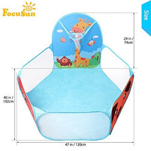 Load image into Gallery viewer, EocuSun Kids Ball Pit Ball Tent Pop up Children Baby Toy Toddler Ball Pit for Indoor Outdoor Play, Balls Not Included (1)
