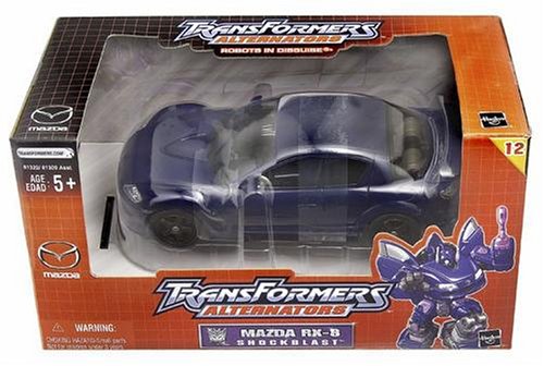 Hasbro Transformers Alternators - Mazda RX-8 (Shock Blast)