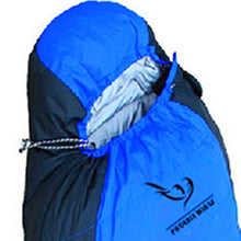 Load image into Gallery viewer, Feeryou Thick Sleeping Bag Portable Design Single Sleeping Bag Breathable Warm Blue Sleeping Bag Super Strong
