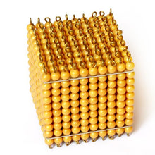 Load image into Gallery viewer, Elite Montessori Golden Bead Thousand Cube
