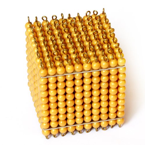 Elite Montessori Golden Bead Thousand Cube