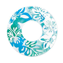 Load image into Gallery viewer, BESPORTBLE Adult Printing Swim Ring Inflatable Swimming Ring Summer Swimming Pool Toy Floating Inflatable Ring 91CM/35.8Inch
