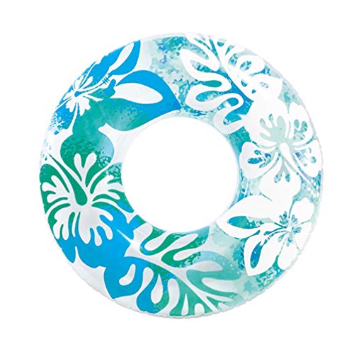 BESPORTBLE Adult Printing Swim Ring Inflatable Swimming Ring Summer Swimming Pool Toy Floating Inflatable Ring 91CM/35.8Inch