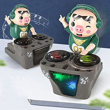 Load image into Gallery viewer, DJ Rock Pig Light Music Children&#39;s Toys, Toy Pigs That Can Dance and Sing, Electric Doll Light Toys, 3 Sound Effects, Waddles and Dances  Baby Musical Toys for Toddlers 18+ Months Old
