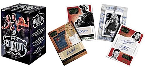 Country Music Country Music Trading Card Blaster Box (Panini)