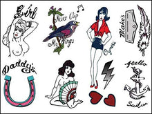 Load image into Gallery viewer, Amy Winehouse Temporary Tattoos (P-9039)
