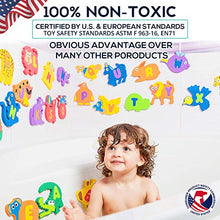 Load image into Gallery viewer, Foam Bath Toys 100% Non Toxic Preschool Alphabet ã¢â€â“ Best Baby Bath Toys Toddlers Kids Girls Boys
