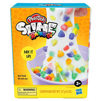 Play-Doh Slime Rainb-Os Cereal Themed Slime Compound for Kids 3 Years and Up, 4.5-Ounce Can with Plastic Cereal Bits, Non-Toxic